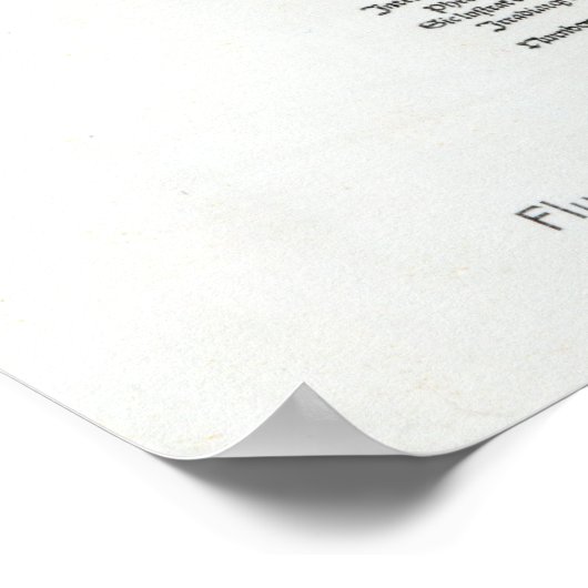 Illustratie van het Syphilis, 1496 Poster (Hoek)