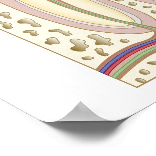 Illustratie van het Tooth Decay Poster (Hoek)