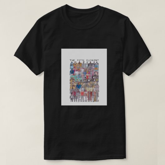 Illustratie van het vijfde Element Team Illustrati T-shirt (Design voorkant)