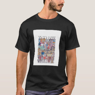 Illustratie van het vijfde Element Team Illustrati T-shirt