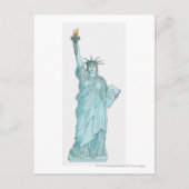 Illustratie van het Vrijheidsbeeld Briefkaart (Voorkant)