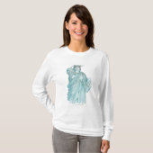 Illustratie van het Vrijheidsbeeld T-shirt (Voorkant volledig)