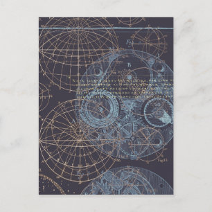 illustratie van het Wetboek Briefkaart