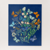  illustratie van het wild - Butterfly Garden J Legpuzzel (Verticaal)
