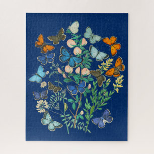 illustratie van het wild - Butterfly Garden J Legpuzzel