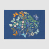  illustratie van het wild - vlindertuin tissuepapier (Voorkant)