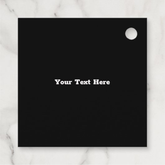 Illustratie van hoofd vleugel van gouden kraai op  bedankjes labels (Achterkant)