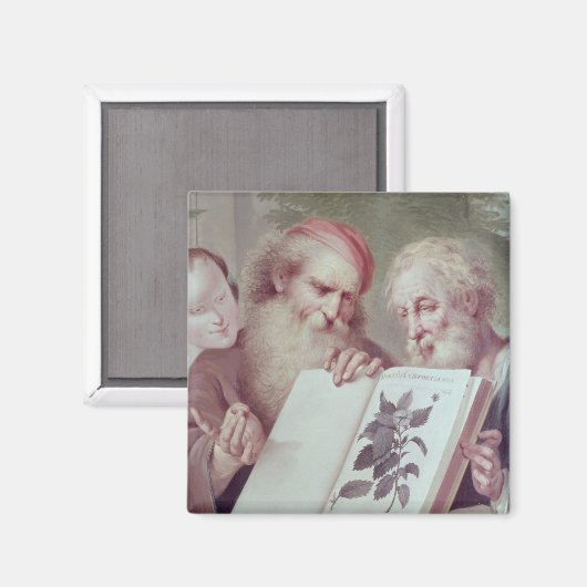 Illustratie van Hortus Cliffortianus Magneet (Voorkant / Achterkant)