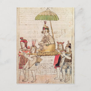 Illustratie van Huascar Inca Briefkaart