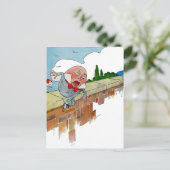 Illustratie van  "Humpty Dumpty Nursery Rhyme" Briefkaart (Staand voorkant)