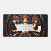 Illustratie van Indiase goden en godinnen Bureaumat (Keyboard & Muis)