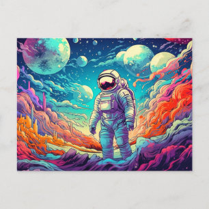 Illustratie van Into The Unknown Briefkaart