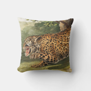 Illustratie van Jaguar (Felis onca) Kussen