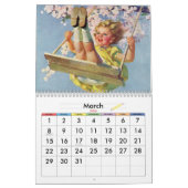  illustratie van kinderen kalender (Mar 2026)