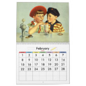  illustratie van kinderen kalender (Feb 2026)