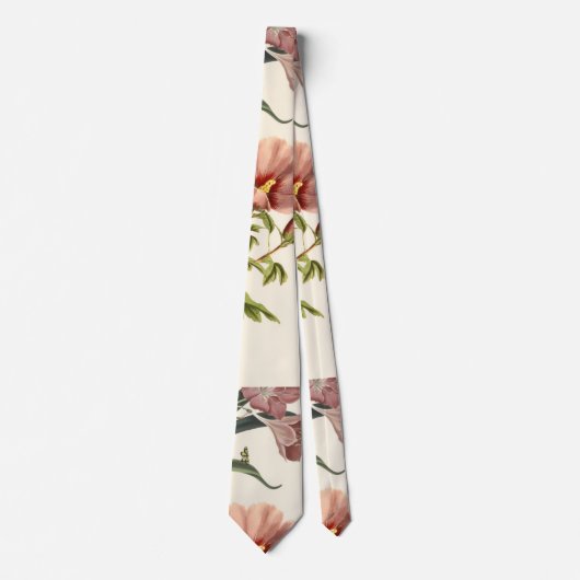 Illustratie van kleurrijke bloemen stropdas (Voorkant)