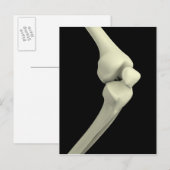 Illustratie van kniebocht, buiging briefkaart (Voorkant / Achterkant)