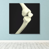 Illustratie van kniebocht, buiging canvas afdruk (Insitu (Houten vloer))