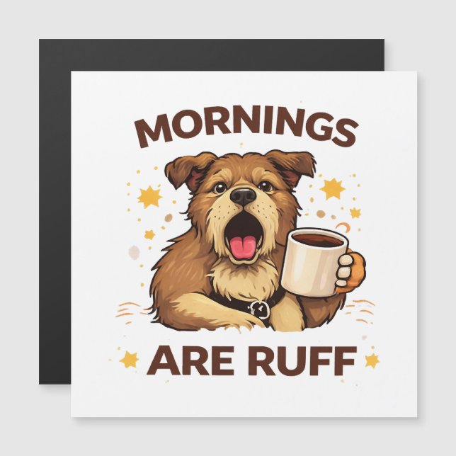 Illustratie van knuffel hond (Voorkant / Achterkant)