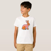 Illustratie van knuffelkonijn t-shirt (Voorkant volledig)