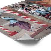 Illustratie van komische winkels poster (Hoek)