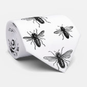 Illustratie van  koninginnen en bijen stropdas (Opgerold)