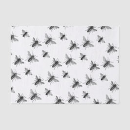 Illustratie van  koninginnen en bijen tissuepapier