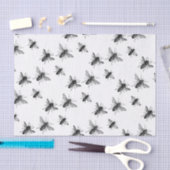 Illustratie van koninginnen en bijen tissuepapier (Craft)