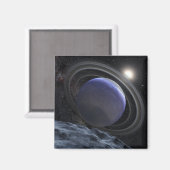 Illustratie van kunstenaar magneet (Voorkant / Achterkant)