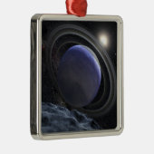 Illustratie van kunstenaar metalen ornament (Rechts)