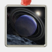 Illustratie van kunstenaar metalen ornament (Voorkant)