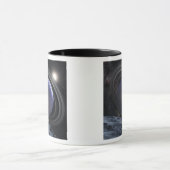 Illustratie van kunstenaar mok (Midden)