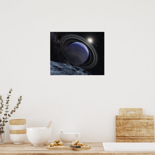 Illustratie van kunstenaar poster (Keuken)