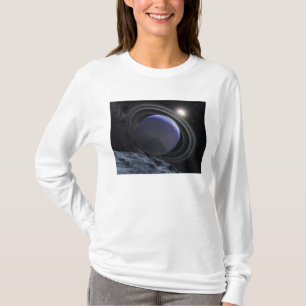 Illustratie van kunstenaar t-shirt