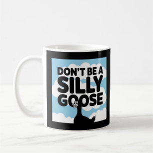 Illustratie van kunstwerken Wees geen Gekke gans Koffiemok
