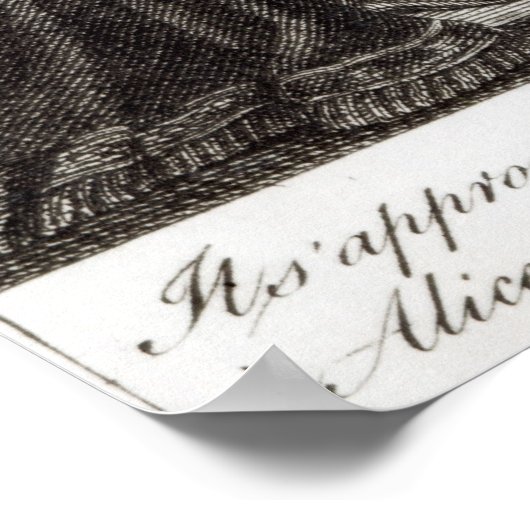 illustratie van "La Famille Elliot" Poster (Hoek)