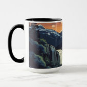 Illustratie van Landschap Mok (Links)