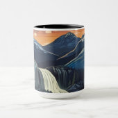 Illustratie van Landschap Mok (Midden)