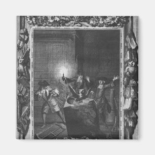 Illustratie van "Le Lutrin" door Nicolas Magneet