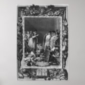 Illustratie van "Le Lutrin" door Nicolas Poster (Voorkant)