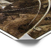 Illustratie van Le Pater door Alphonse Mucha Poster (Hoek)