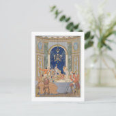 Illustratie van "Les Liaisons Dangereuses" door Pi Briefkaart (Staand voorkant)