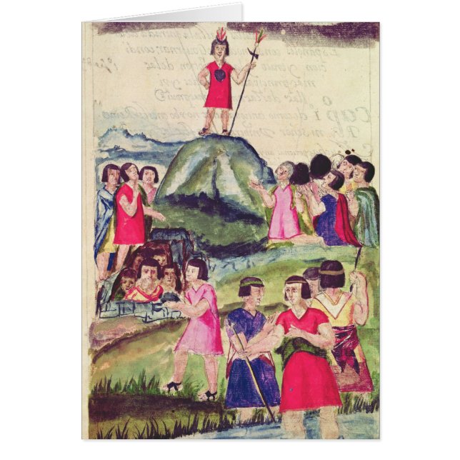 Illustratie van Manco Capac (Voorkant)