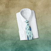  illustratie van marchingblauwe balken stropdas