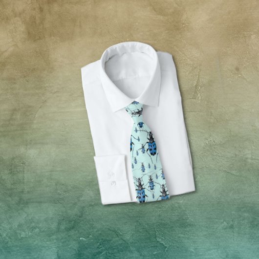  illustratie van marchingblauwe balken stropdas