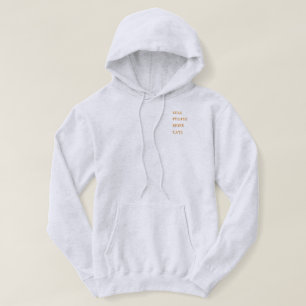 Illustratie van Mooie Katten Uniseks Hoodie