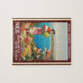 Illustratie van Nice Reine Cote D'Azur Legpuzzel (Horizontaal)
