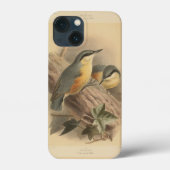  illustratie van Nuthatch Case-Mate iPhone Case (Achterkant)