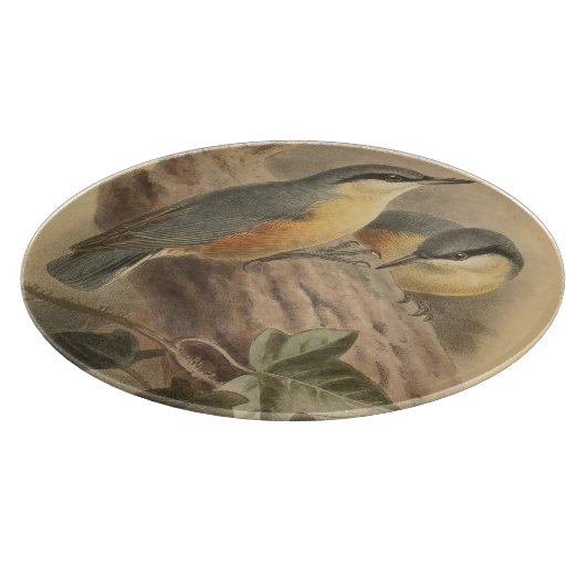 illustratie van Nuthatch Snijplank (Hoek)