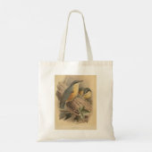 illustratie van Nuthatch Tote Bag (Achterkant)